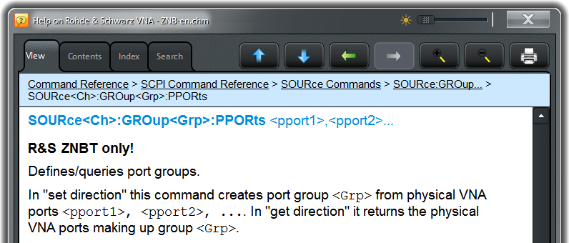 Set Port Group